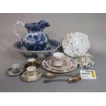 A quantity of Standard China Tudor shaped Art Deco teawares, Colclough floral dinner and teawares, a