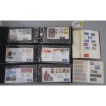 A collection of stamp albums and FDCs, albums contents relate to Malaysia and Singapore (12)