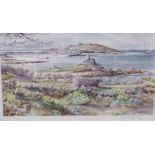 Arthur Bassett Waller (British 1182-1974) - West Coast of Sark, Channel Islands, watercolour on