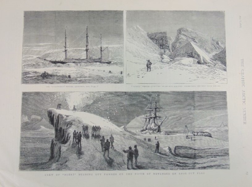 The Graphic Arctic Expedition issue of 1876, (incomplete), together with The Illustrated London - Image 3 of 6