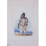 Admiral Sir George Back RN, FRS (British 1796-1878) A Young Esquimaux Woman of the Tribe of the