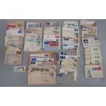 A box containing a collection of GB and worldwide Postal History, including a large number of