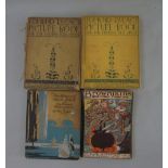 Two volumes of Edmund Dulac's Picture Book for the Red Cross, published by Hodder and Stoughton, The