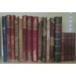 A collection of various bound editions of Punch and Punch Library of Humour (17)