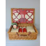 Sirram complete boxed picnic hamper together with a Beswick character teapot (2)