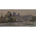 John Charles Moody (British 1884-1962) - Richmond Castle, Yorkshire, watercolour on paper,