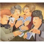 Beryl Cook (1926-2008) - 'A Full House', signed, limited edition 163/650, coloured print published