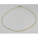18ct collar necklace, 6.4g