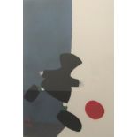 Mackenzie Thorpe (B.1956) - 'Boy and Ball', signed, 196/495 screen print, 55 x 38cm approx, framed