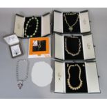Collection of costume jewellery to include Attwood & Sawyer necklaces and a selection of Elizabeth