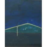 Craigie Aitchison (1926-2009) - 'Sheep in the moonlight', signed and dated 1999, limited 15/75,