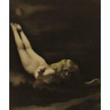 Charles Wesley Gilhousen (1867-1929) - 'The Decent of Venus', signed and dated 1917, hand coloured