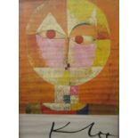 Klee Gallery poster, 54 x 38 cm, frame