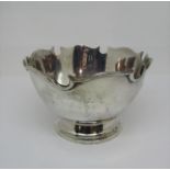 An Irish sugar basin in the form of a Monteith, Dublin 1899, 5.5oz