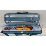 A modern students violin - Giovanni (Made in China) with bespoke case