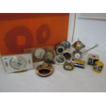 A collection of ten various vintage clocks to include Westclox Big Ben and Baby Ben, Ingersoll alarm