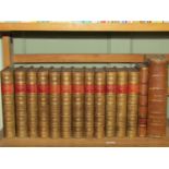 The Waverley Novels by Sir Walter Scott, twelve volumes set, published by Adam and Charles Black,