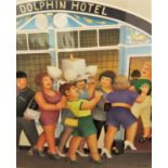 Beryl Cook (1926-2008) - 'Hen Night', signed, limited /850 colour lithograph, 47 x 38cm, unframed