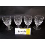 2 boxed set of four Waterford Colleen goblets