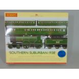 Hornby 'Southern Suburban 1938' Train pack R2813, includes SR 4-4-0 '312' T9 class locomotive and