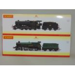 2 boxed Hornby locomotives with tenders: R3564 BR -8-0 class 8F '48045' (with Fowler tender) and