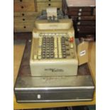 A vintage RC Allen systematic cash register