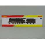 Hornby Railroad Locomotive and tender R3274 BR(Late) Class 9F Crosti Boiler, boxed with original
