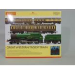Hornby 'Great Western Troop Train' R3219 box set, limited edition, including 4-6-0 'Princess