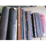 A collection of Punch - Victorian and Edwardian, random years and bindings