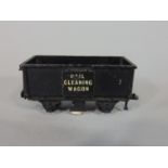 1964 Hornby Dublo Rail cleaning Wagon with cleaning pads intact. Good condition, with some lettering