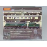 Hornby 'Sir Winston Churchill's Funeral' 00 gauge Train Pack R3300, with original box and packaging,