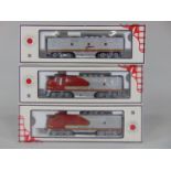 HO boxed locomotive set by Stewart Hobbies, stock nos 8010, 8105 together with 8010 which hss a