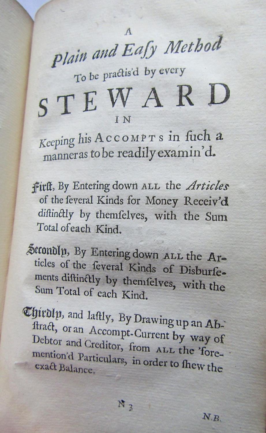 Edward Laurence - The Duty and Office of a Land Steward, 2nd edition, illustrated, leather bound, - Image 12 of 13