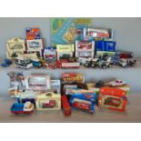 collection of boxed and unboxed of die-cast toys by Corgi, Matchbox, Oxford, Hot-wheels etc, (2