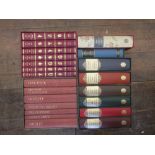 A collection of Folio Society books, mostly 19th century fiction including Jane Austen, Mrs Gaskill,