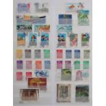 A collection of used modern stamps from France 2000-12 including minisheets