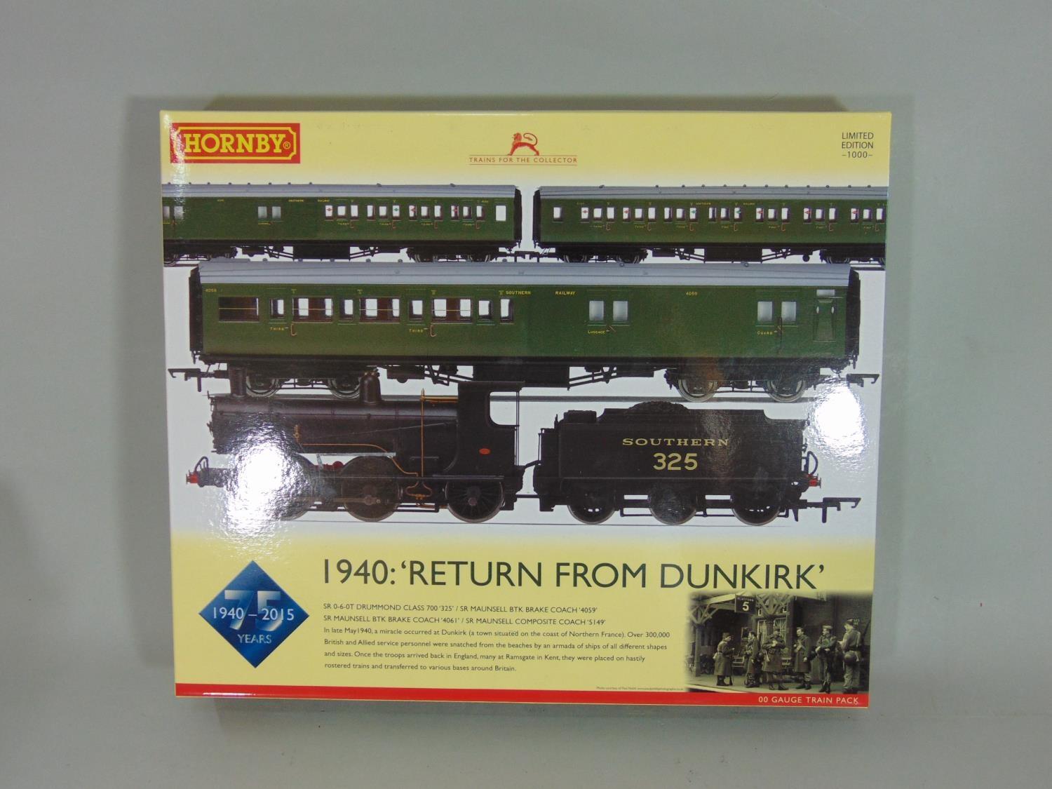 Hornby 'Return from Dunkirk' Train Pack (limited edition), includes SR 0-6-0T Drummond class 700 '