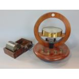 A H Baird of Edinburgh Tangent Galvanometer with further cased instrument (2)