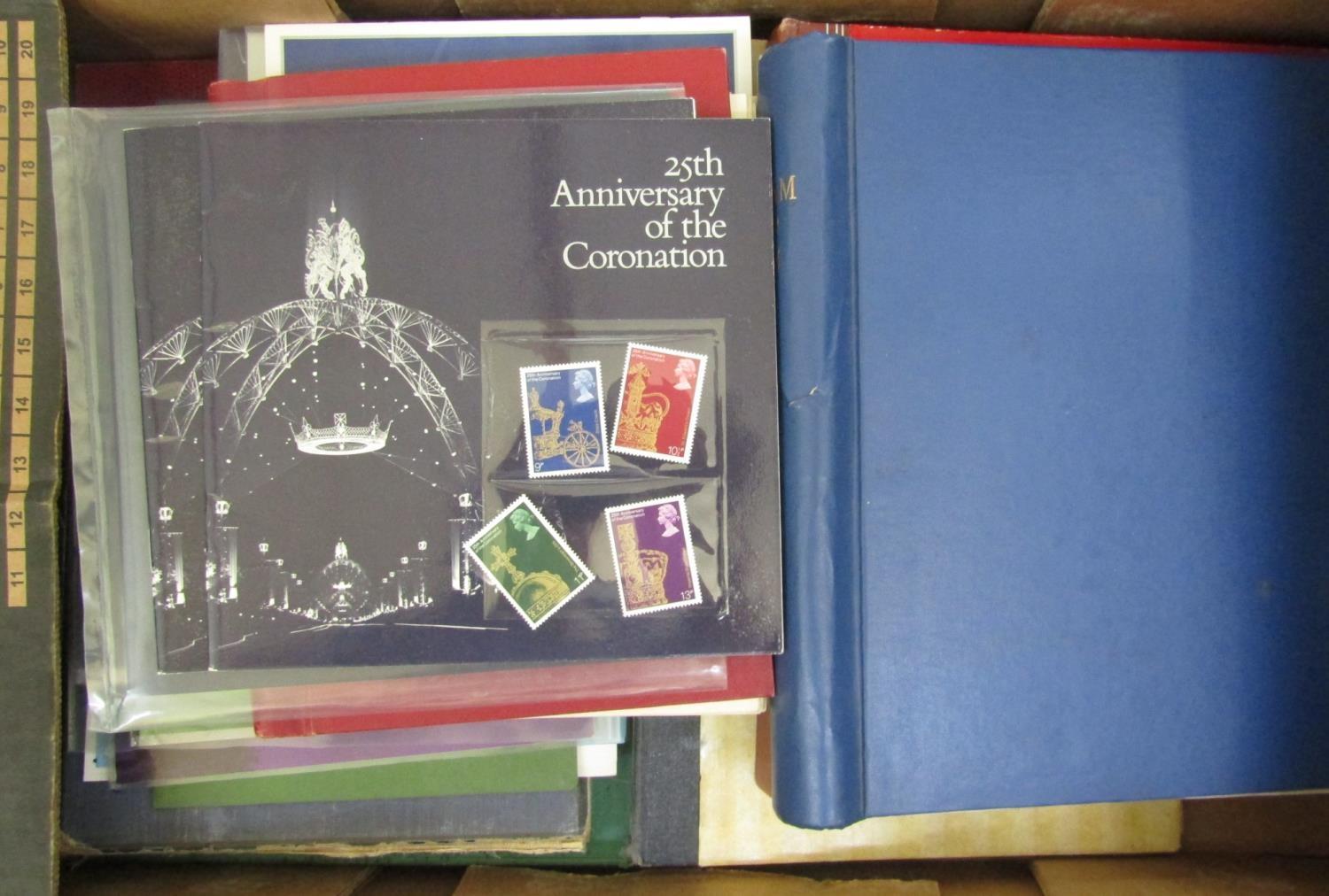 Two boxes of GB and Worldwide stamps in albums, stockbooks, boxes, etc - Image 3 of 5
