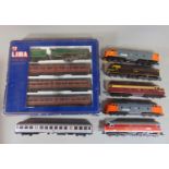 Lima Golden Series 5 part Train Pack Australian Railways HO gauge, together with 5 Australian diesel