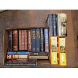 A mixed collection of Folio Society and other cased books, titles include History of Western