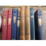 Collected works - John Buchan, 19 volumes, H G Wells, George Burrow, Bronte, etc, 38 volumes
