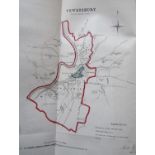 Proposed Division of the Country of Gloucestershire with hand coloured maps, 1832