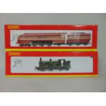 2 Hornby Locomotives: R2205 LMS 4-6-2 Coronation class 6235 'City of Birmingham' and R2625 SR 0-4-4T