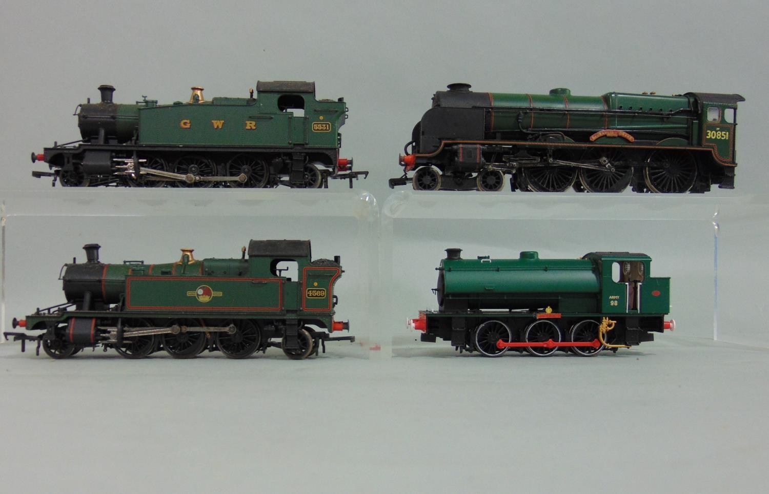 6 Bachmann Kernow DG model locomotives and 1 tender (7) - Image 2 of 3