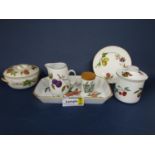 An extensive quantity of Royal Worcester Evesham pattern oven to table wares including serving