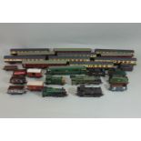 Collection of unboxed locomotives and rolling stock by Mainline incl Diesel D824 'HighFlyer', 'Royal