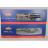 2 Bachmann locomotives: 32-260DC WD Austerity Class 90448 and 31-087 DC GWR 3200 Class 9003 GWR