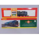 2 boxed Hornby Locomotives: R2169 BR 4-6-2 'Clan Line' Merchant Navy class and R2143 GWR 2-6-2T 61XX