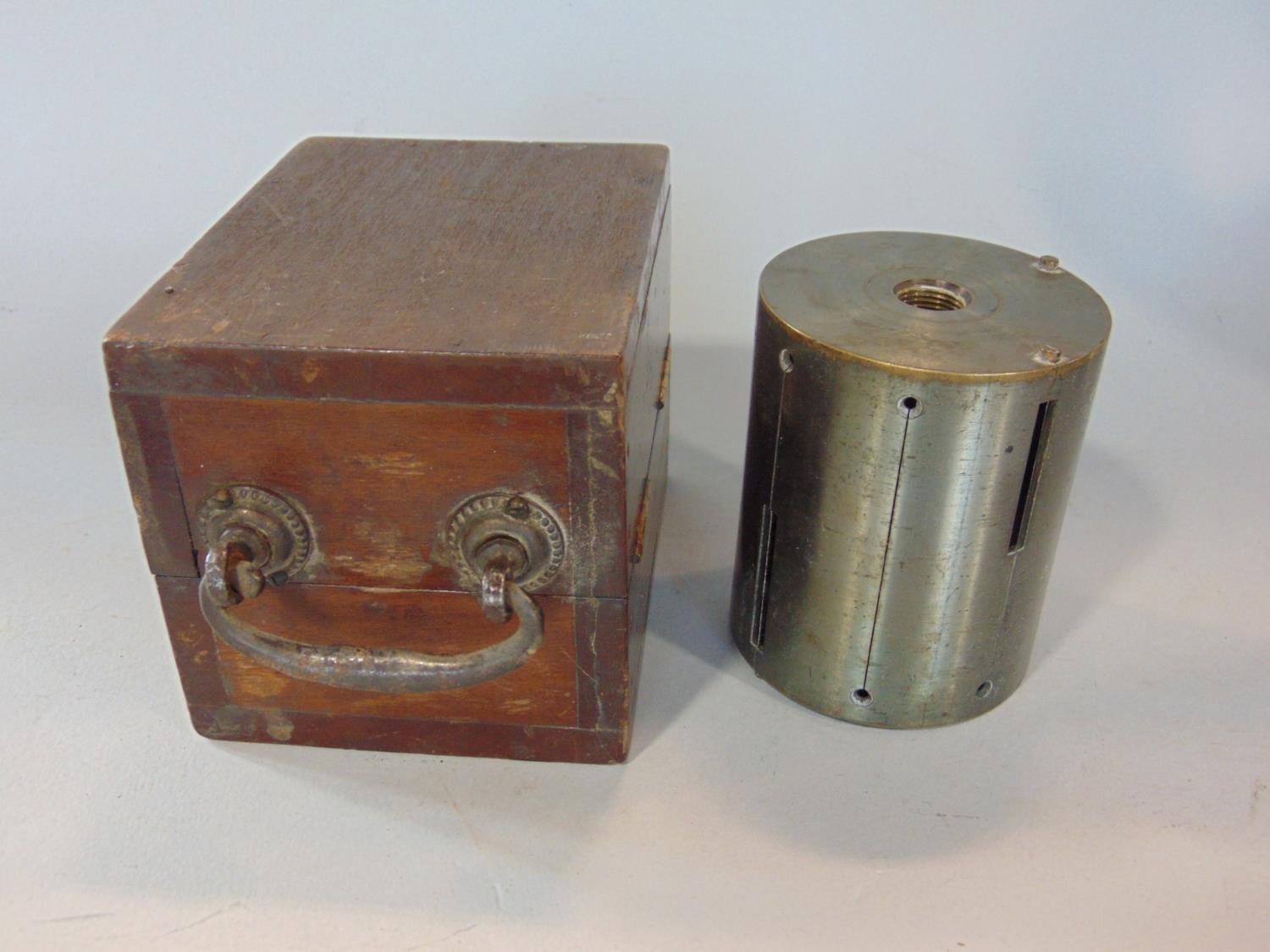 A H Baird of Edinburgh Tangent Galvanometer with further cased instrument (2) - Image 4 of 4